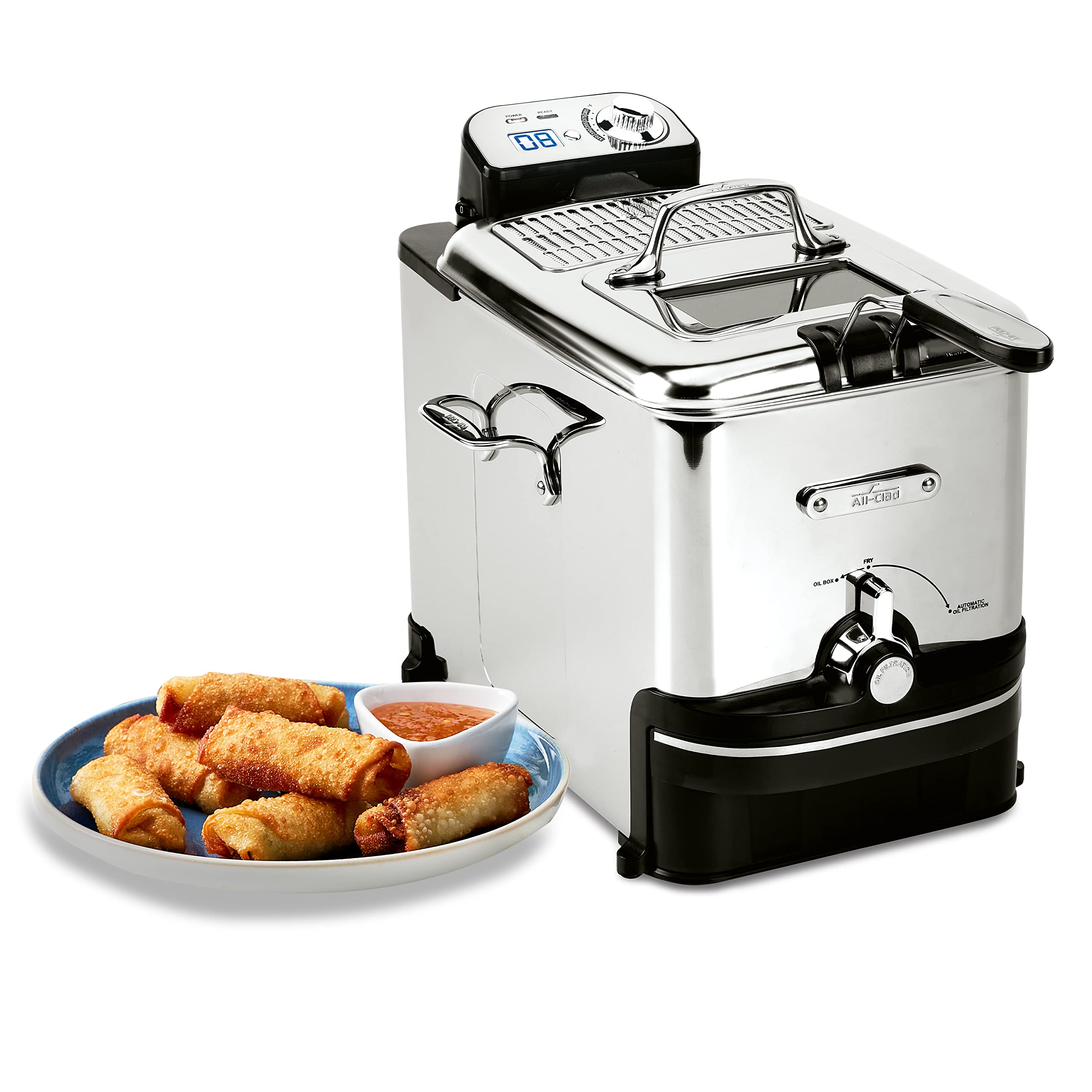 Algopix Similar Product 12 - AllClad Electric Deep Fryer with