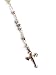 Algopix Similar Product 1 - Rosarios Catolicos Silver Rose and