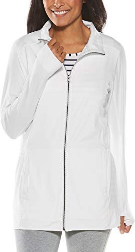 Algopix Similar Product 9 - Coolibar UPF 50 Womens Cruise Jacket