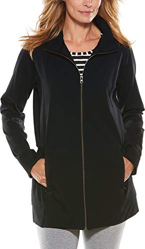 Algopix Similar Product 8 - Coolibar UPF 50 Womens Cruise Jacket