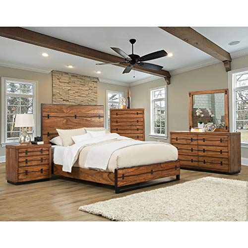 Algopix Similar Product 2 - Alpine Furniture Live Edge 3 Drawer