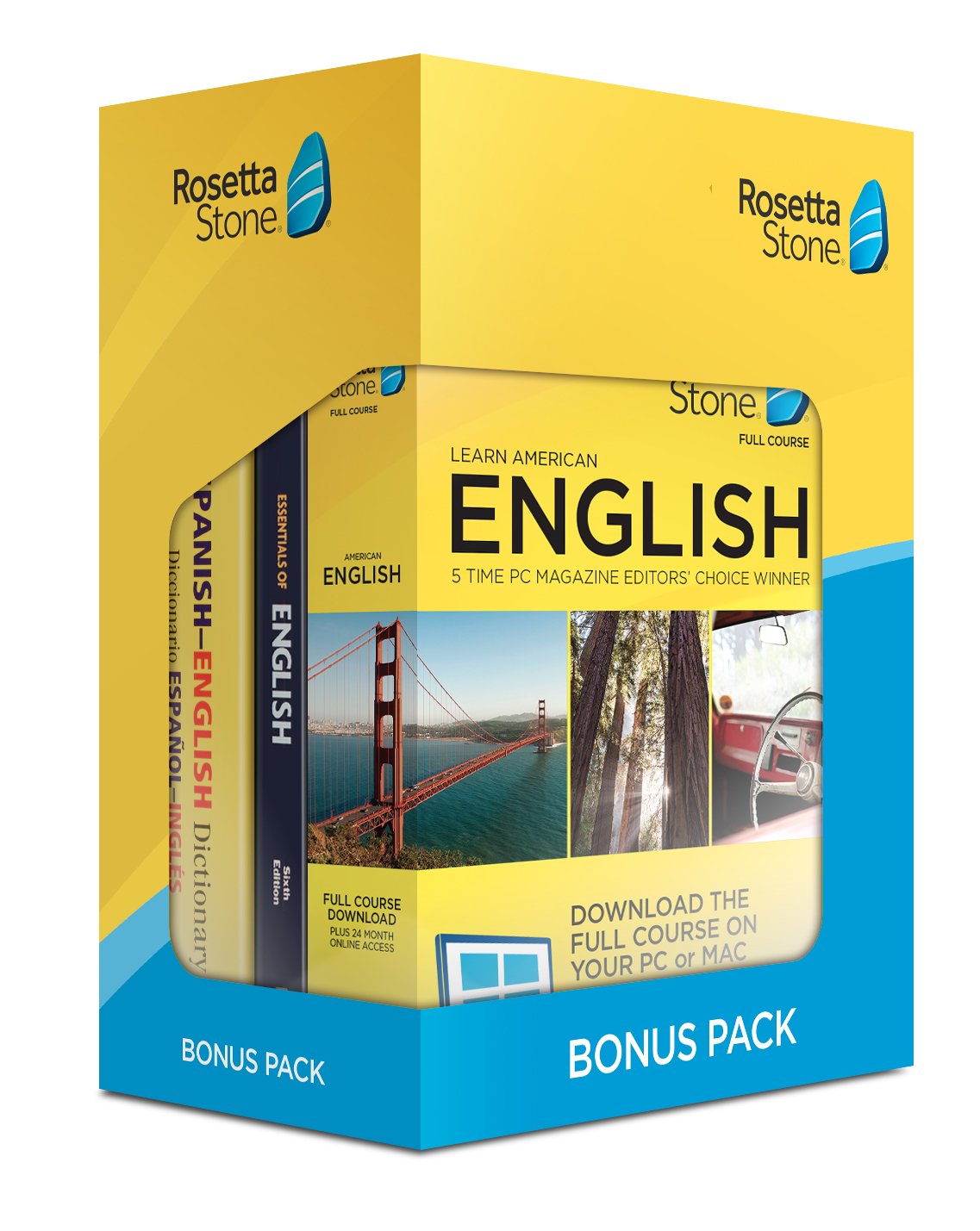 Algopix Similar Product 17 - Learn English Rosetta Stone Bonus Pack