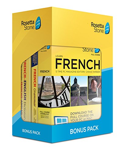 Algopix Similar Product 5 - Learn French Rosetta Stone Bonus Pack
