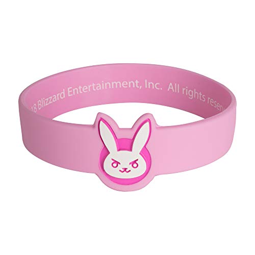 Algopix Similar Product 7 - JINX Overwatch D.Va Rubber Bracelet