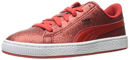 Algopix Similar Product 8 - PUMA Unisex Basket Holiday Glitz Kids