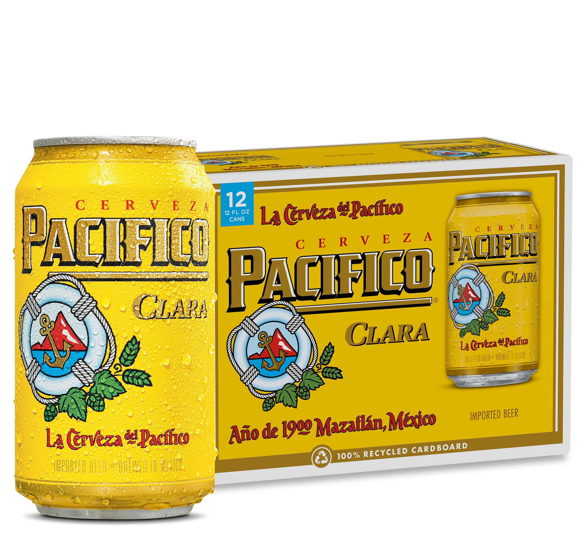 Algopix Similar Product 11 - Pacifico Clara Beer 12 pk 12 oz cans