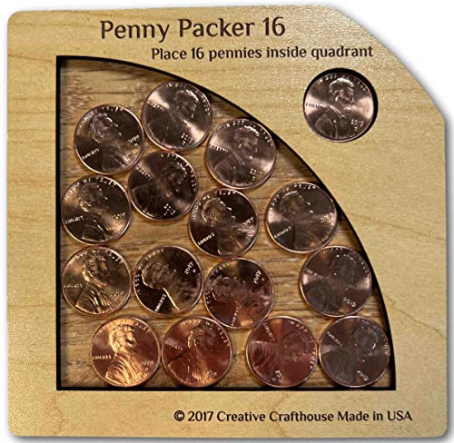 Algopix Similar Product 11 - Penny Packer 16 Puzzle  Can You Fit