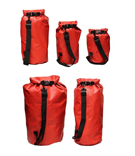 Algopix Similar Product 2 - Waterproof Dry Bag Backpack Red 10L
