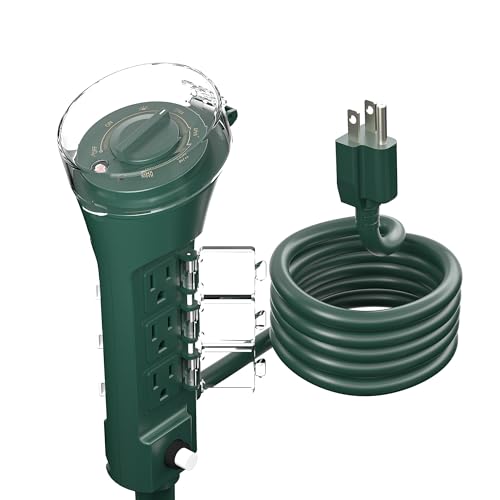 Algopix Similar Product 12 - BNLINK Outdoor Power Strip Yard Stake