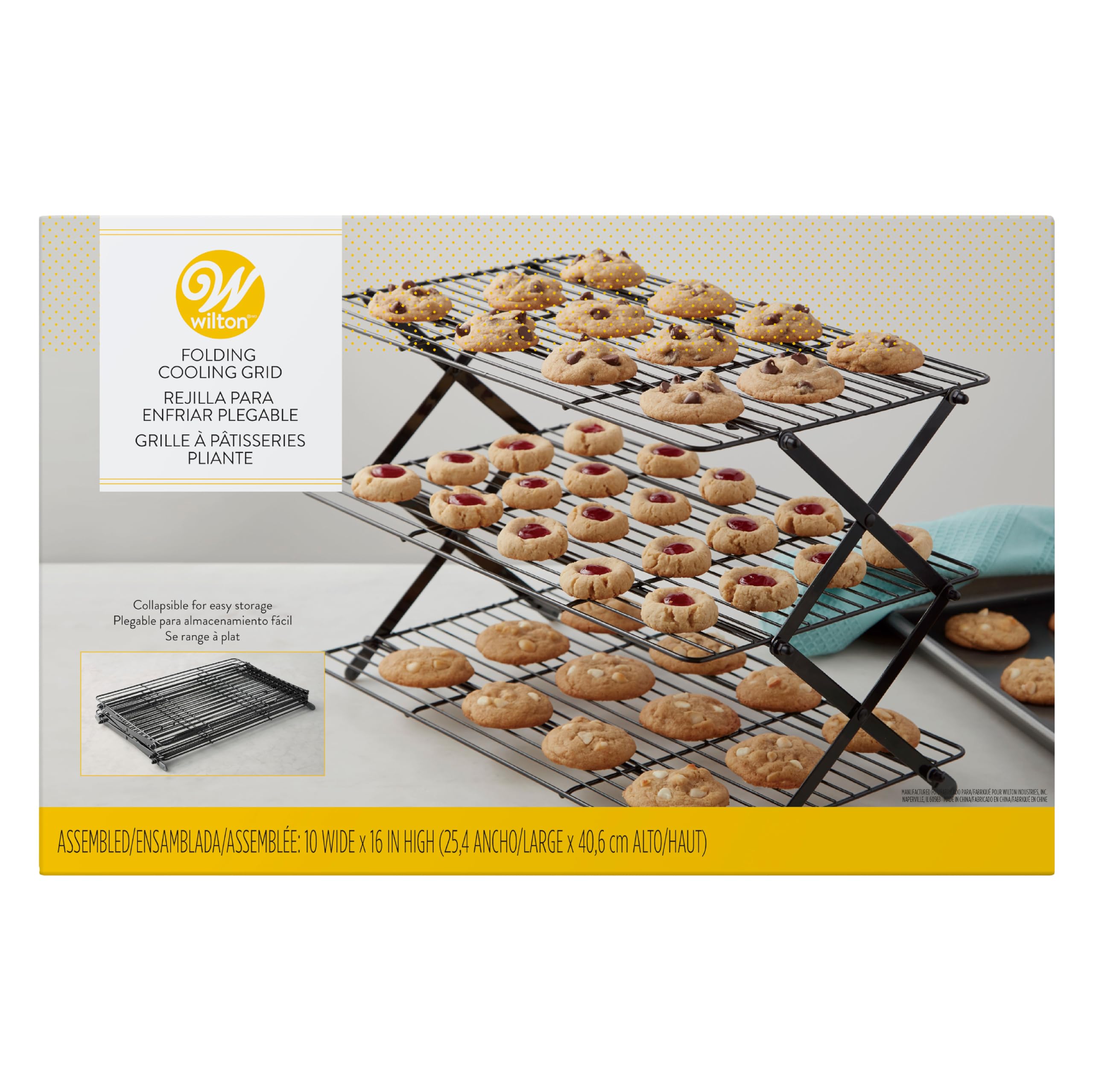 Algopix Similar Product 19 - Wilton 3Tier Folding Cooling Grid 