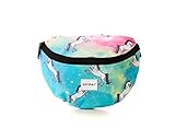Algopix Similar Product 11 - Spiral Unicorn Universe Bum Bag Sport