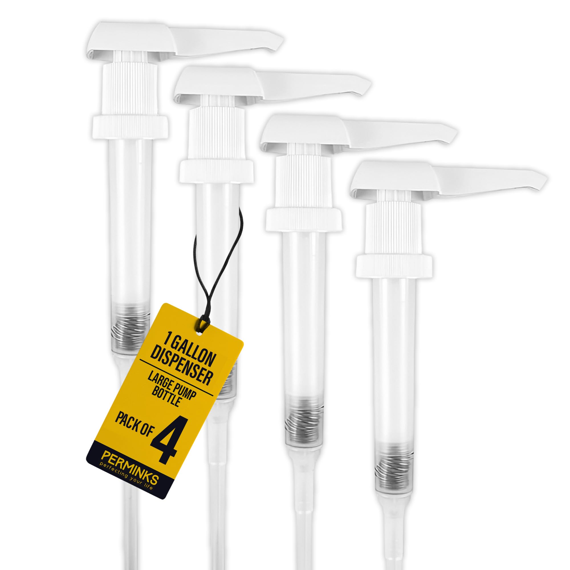 Algopix Similar Product 19 - PERMINKS 1 Gallon Pump Dispenser 