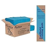 Algopix Similar Product 9 - PETSWORLD Dog Training Pads XL Strong