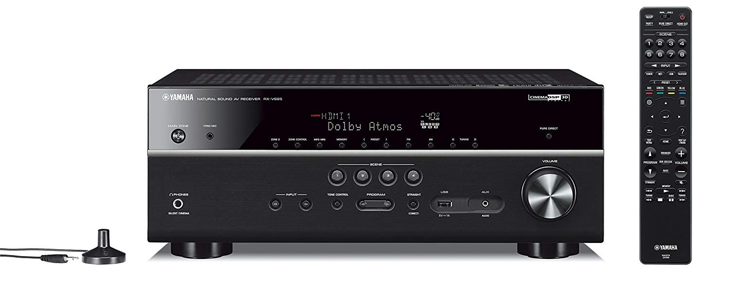 Algopix Similar Product 19 - YAMAHA RXV685 72Channel AV Receiver