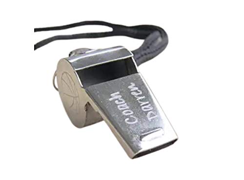 Algopix Similar Product 11 - Personalized Coach Whistle Silver