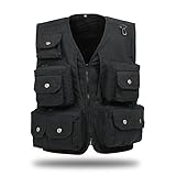 Algopix Similar Product 4 - QTKJ Mens Outdoor MultiPocket Fishing