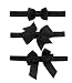 Algopix Similar Product 19 - Black Baby Girls Headband Grosgrain