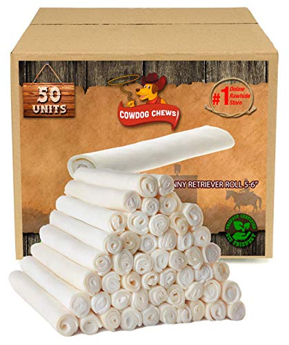 Algopix Similar Product 10 - Cowdog Chews 56 Inches Rawhide