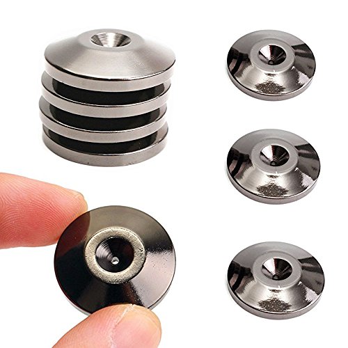 Algopix Similar Product 9 - Facmogu 8 PCS Black Speaker Spikes