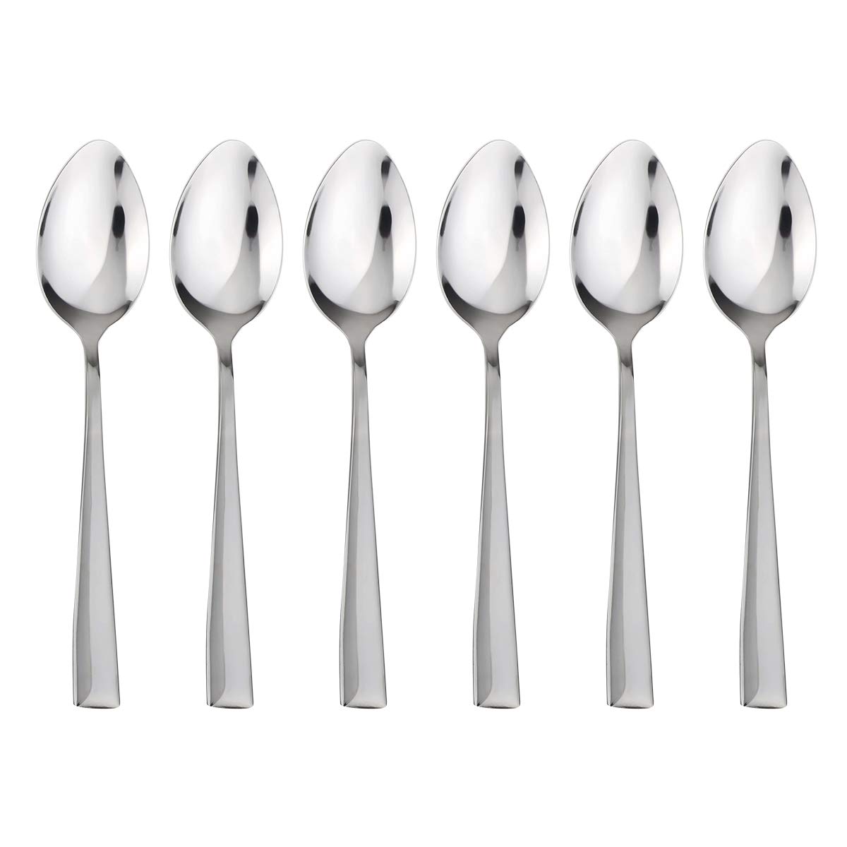 Algopix Similar Product 9 - Dinner Spoon Set Lekoton 6 Piece Spoon