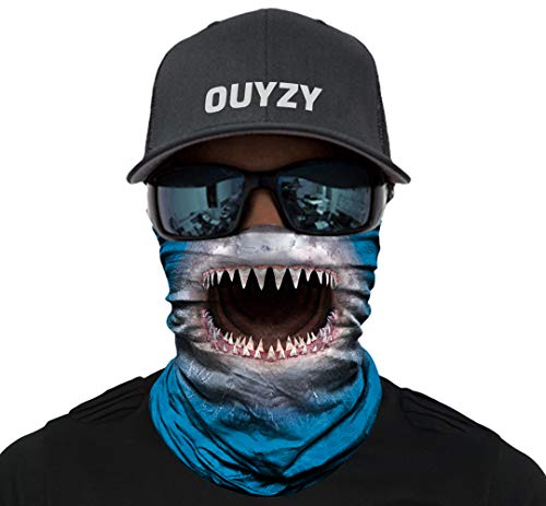 Algopix Similar Product 1 - OUYZY Neck Gaiter Face Scarf Cover Mask