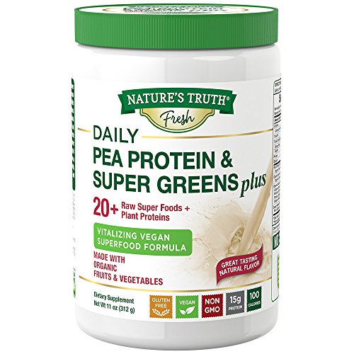Algopix Similar Product 18 - Natures Truth Daily Pea Protein with