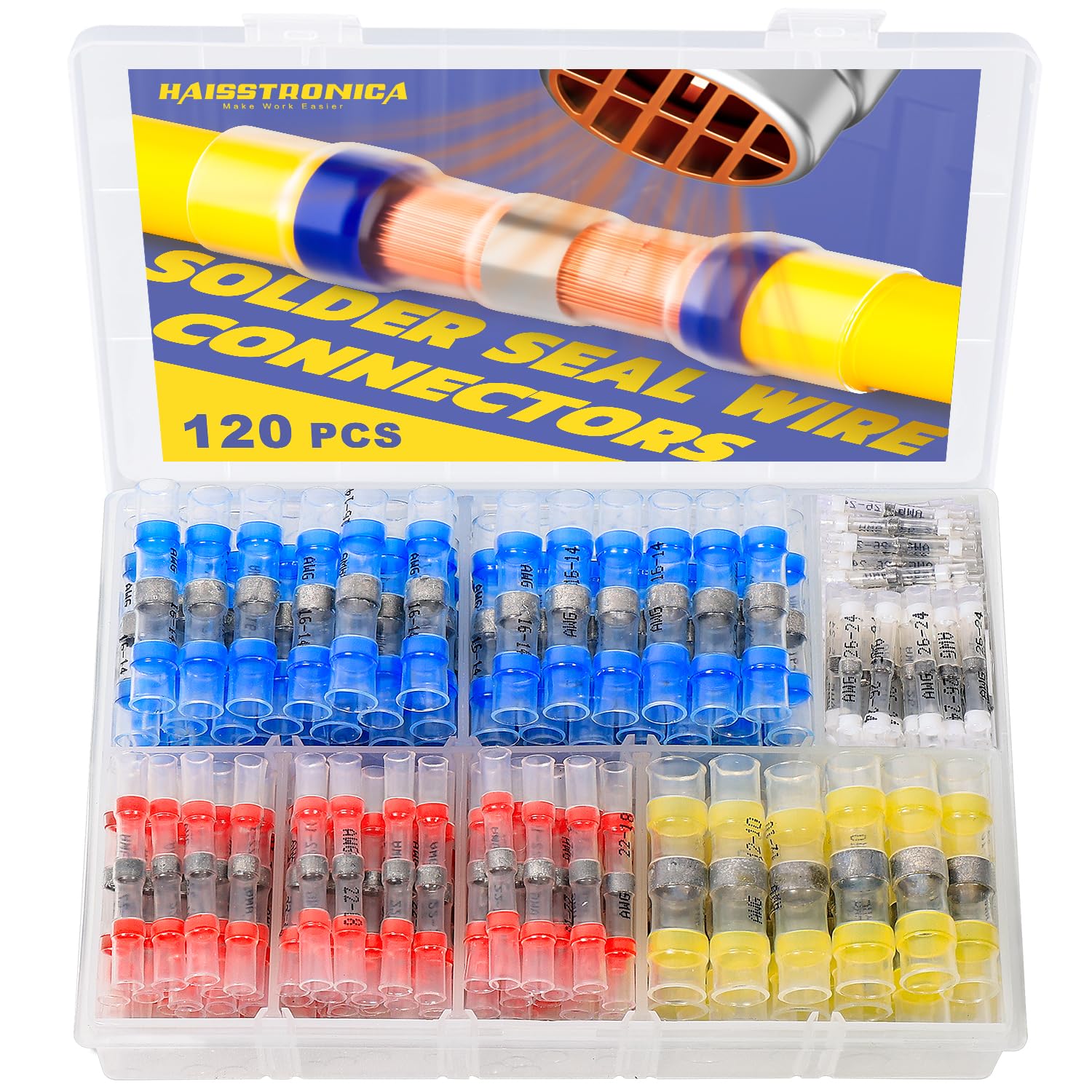 Algopix Similar Product 9 - haisstronica 120PCS Solder Seal Wire
