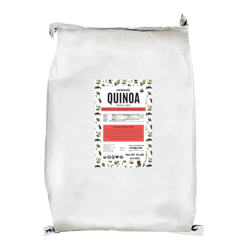 Algopix Similar Product 17 - CEREAUSLY Organic Red Quinoa  Premium