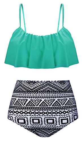 Algopix Similar Product 17 - Angerella Womens High Waisted Bikini