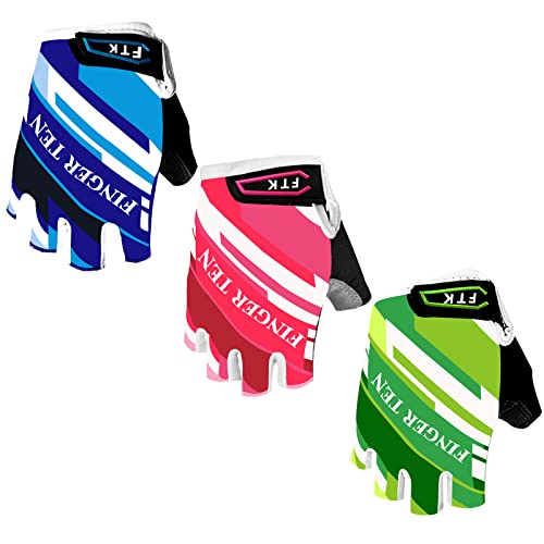 Algopix Similar Product 5 - FIGNER Ten Kids Junior Cycling Gloves
