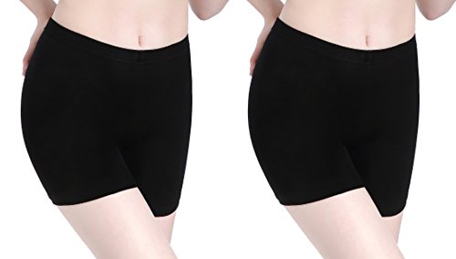Algopix Similar Product 15 - CnlanRow Anti Thigh Chafing Shorts