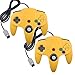Algopix Similar Product 6 - 2 Pack Classic N64 Controllers miadore