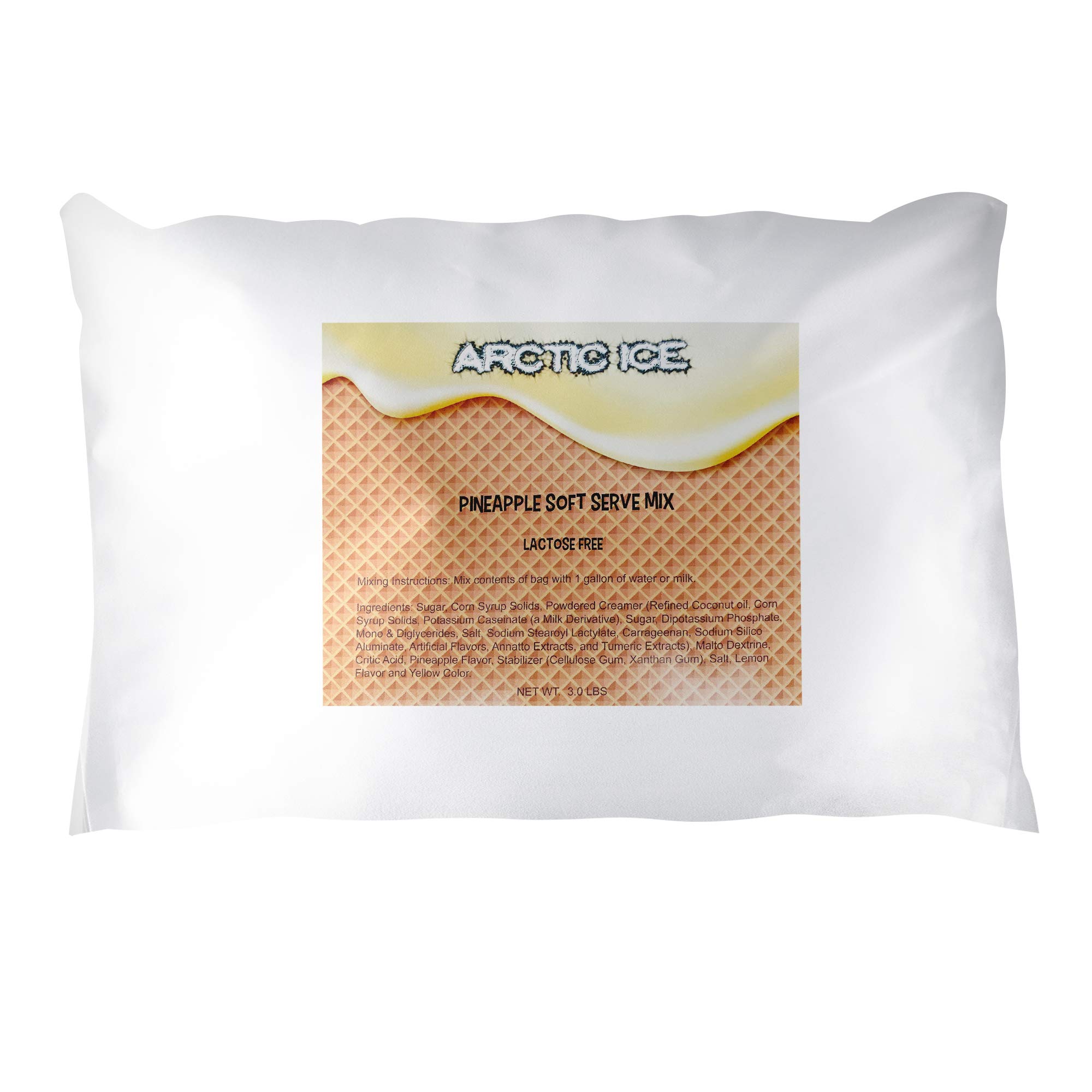 Algopix Similar Product 17 - Arctic Ice Soft Serve Mix Pineapple 3