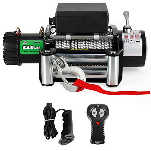 Algopix Similar Product 19 - OFF ROAD BOAR 9500lb Electric Winch