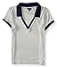 Algopix Similar Product 1 - AEROPOSTALE Womens Striped Polo Shirt