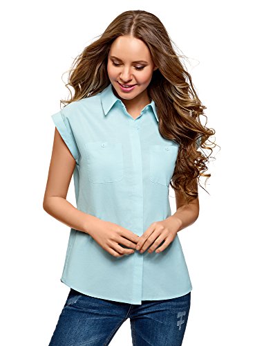 Algopix Similar Product 20 - oodji Ultra Womens Cotton Shirt with