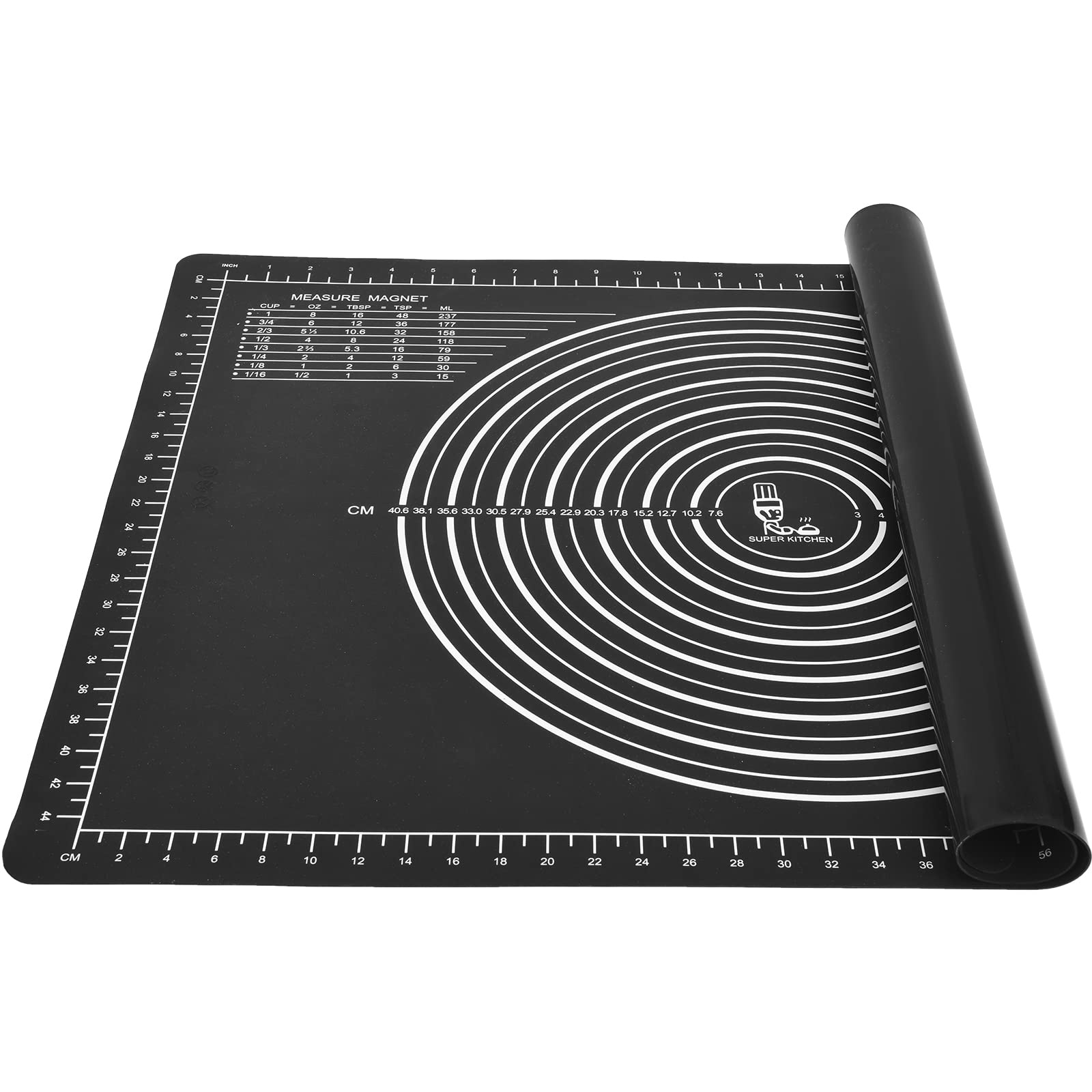 Algopix Similar Product 2 - Silicone Pastry Mat Non Stick with