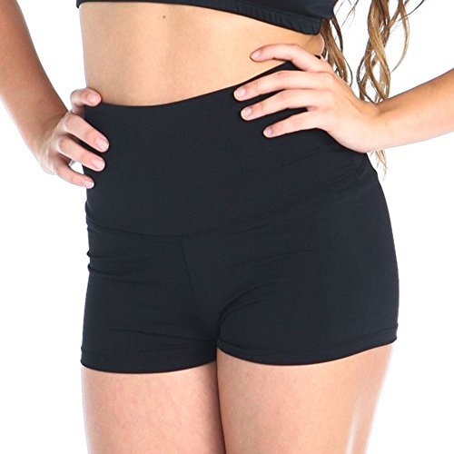 Algopix Similar Product 3 - Gia Mia Girls High Waist Dance Short