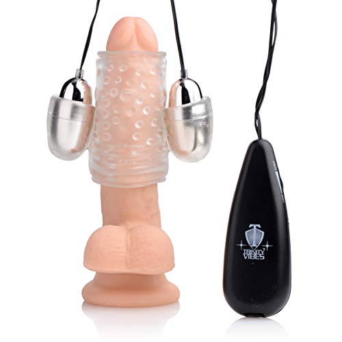Algopix Similar Product 7 - Trinity Vibes Dual Vibrating Penis