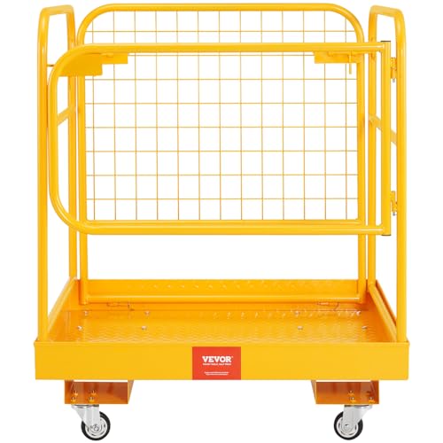 Algopix Similar Product 6 - BestEquip Forklift Safety Cage 1200lbs