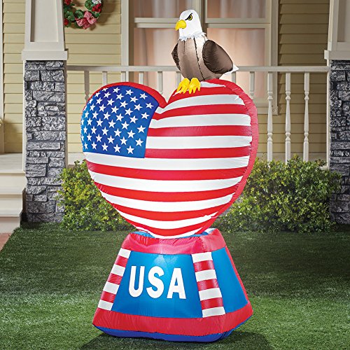 Algopix Similar Product 18 - winston inc 5 Foot Tall Red White Blue