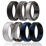 Algopix Similar Product 18 - ROQ Silicone Wedding Ring For Men 7