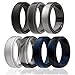 Algopix Similar Product 6 - ROQ Silicone Wedding Ring For Men 7