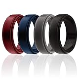 Algopix Similar Product 17 - ROQ Silicone Wedding Ring For Men 4