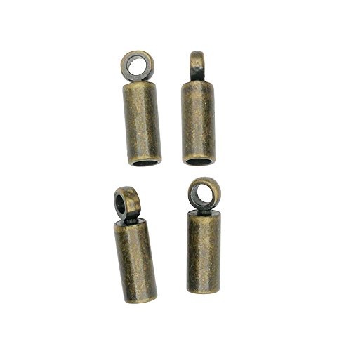 Algopix Similar Product 16 - Cord Ends Barrel with Ring 65mm Long