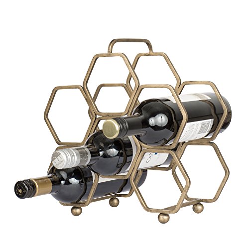 Algopix Similar Product 12 - Varaluz Casa 404A10HG Hexagonal Wine