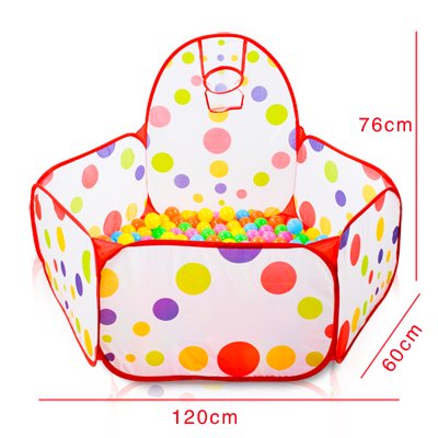 Algopix Similar Product 1 - Aeroway Kids Red Ball Pit Playpen