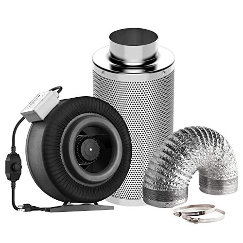 Algopix Similar Product 19 - VIVOSUN 8 Inch 740 CFM Inline Fan with