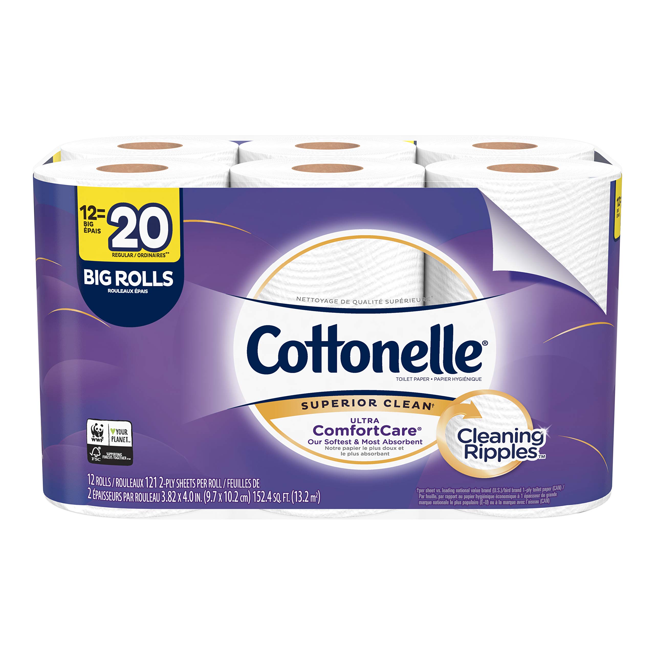 Algopix Similar Product 2 - Cottonelle Ultra ComfortCare Soft