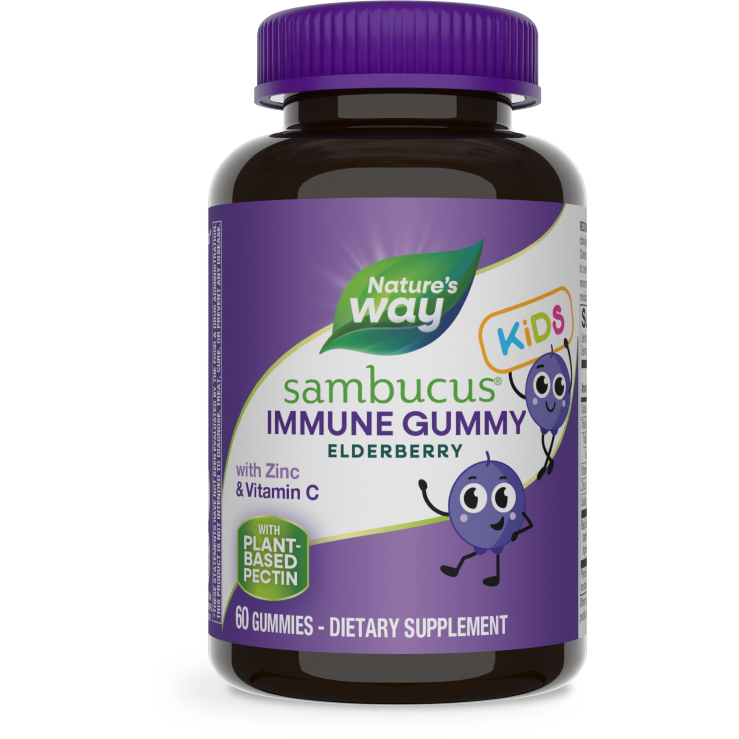 Algopix Similar Product 3 - Natures Way Sambucus Elderberry Immune
